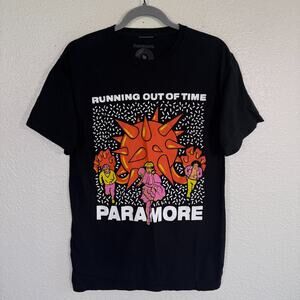 Paramore Running Out Of Time Shirt Small Graphic Band Tee Merch Hayley Williams
